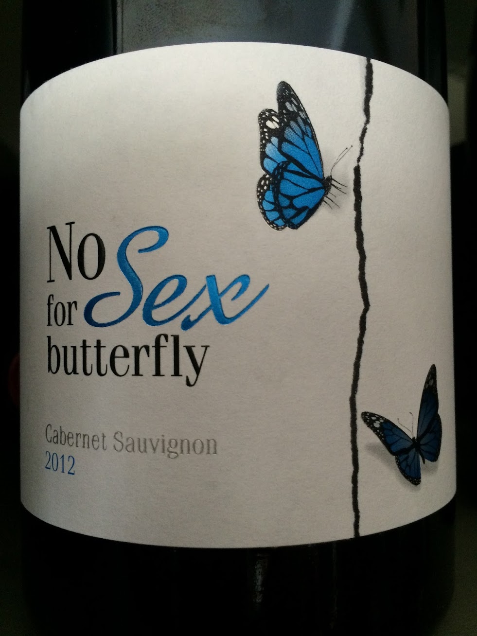 Chateau de Valcombe - No Sex for Butterfly - Rouge - 2012