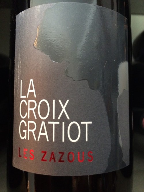 Domaine La Croix Gratiot - Les Zazous - Rouge - 2013
