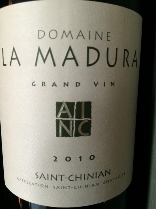 La Madura - Grand Vin - Rouge - 2010