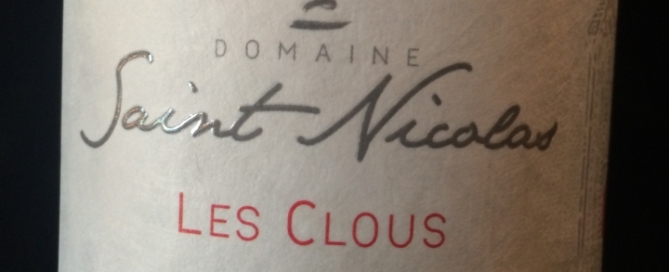 Domaine Saint Nicolas - Les Clous - 2014 -Blanc