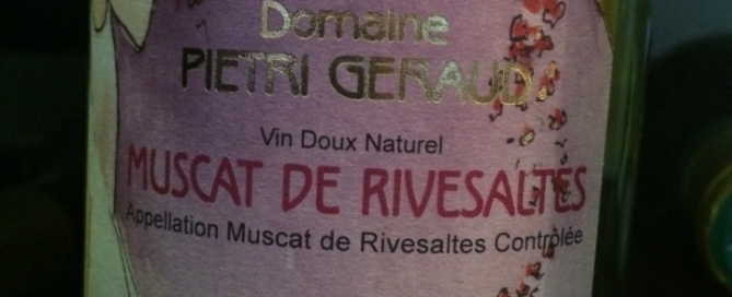 Domaine Pietri Geraud - Muscat de Rivesaltes - 2013
